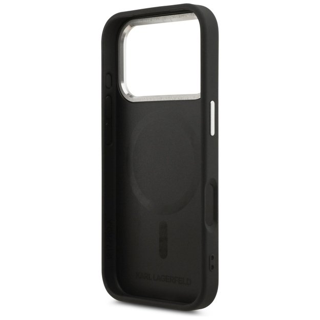 Karl Lagerfeld Karl RSG Logo MagSafe Case for iPhone 17 Pro Max - Black 6