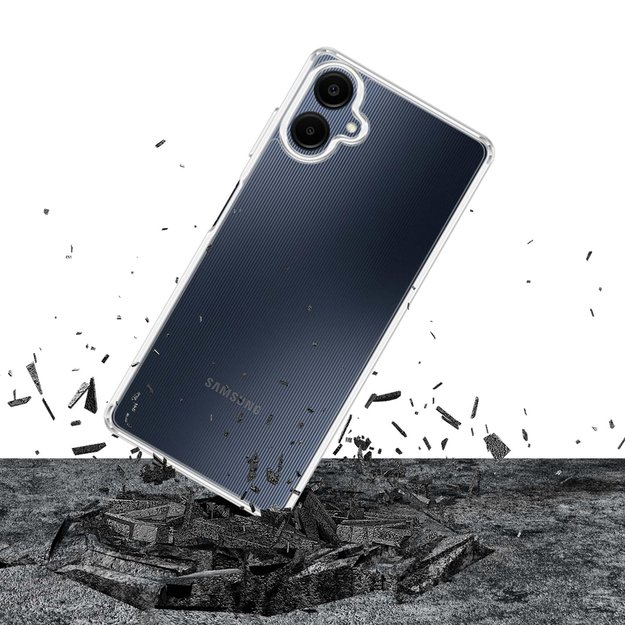 3mk Armor Case for Samsung Galaxy A06 - Transparent 3