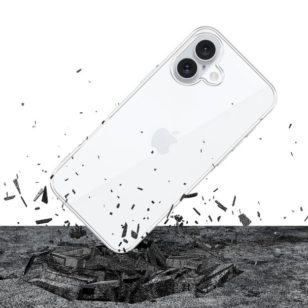 3mk Clear Case for iPhone 16 - transparent 2