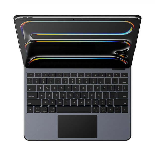 Etui z klawiaturą Dux Ducis (MK series) na iPad Pro 13  (2024) - czarne 2