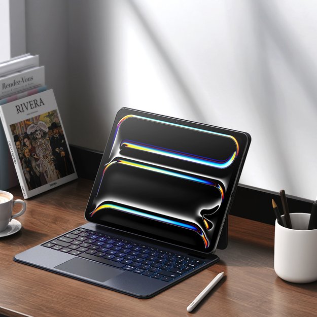 Etui z klawiaturą Dux Ducis (MK series) na iPad Pro 13  (2024) - czarne 4