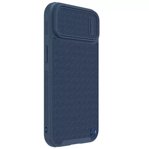 Nillkin Textured S Case for iPhone 14, armored cover with camera cover, blue 2