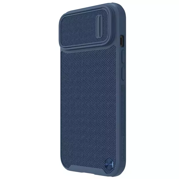 Nillkin Textured S Case for iPhone 14, armored cover with camera cover, blue 1