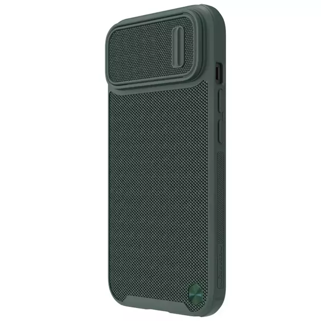 Nillkin Textured S Case iPhone 14 Pro Max armored cover with camera cover dark green 1