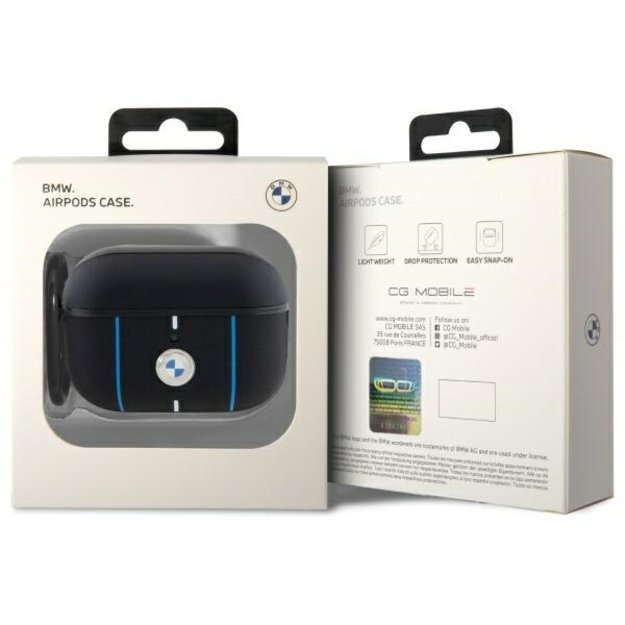 BMW Color Lines Case for AirPods Pro 2 - Black 2
