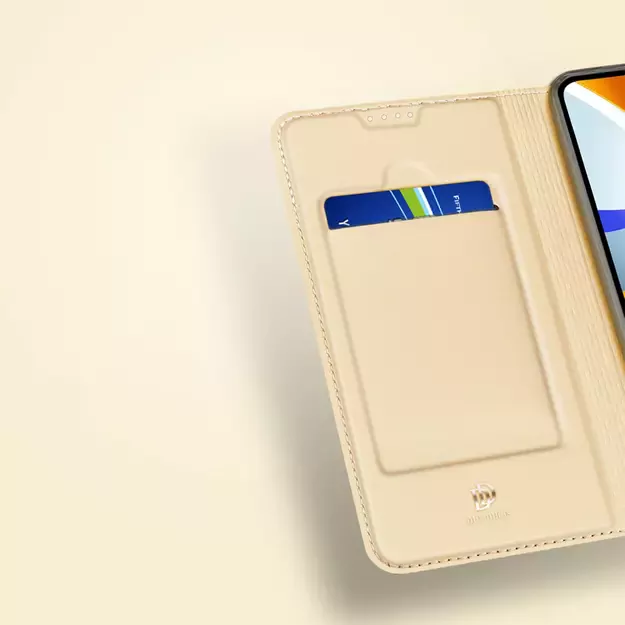 Dux Ducis Skin Pro case for Oppo Reno 8 flip cover card wallet stand black 1