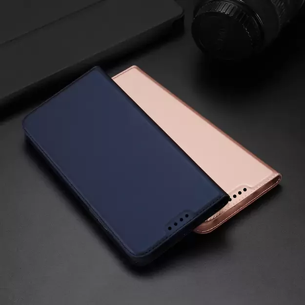 Dux Ducis Skin Pro case for Oppo Reno 8 flip cover card wallet stand black 6