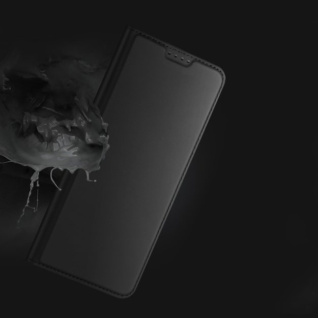 Dux Ducis Skin Pro case for Oppo Reno 8 flip cover card wallet stand black 9