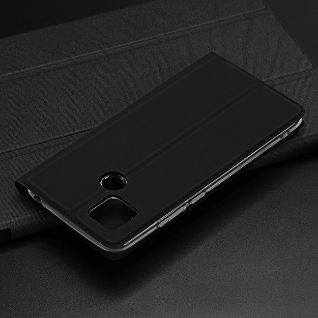 Dux Ducis Skin Pro case for Oppo Reno 8 flip cover card wallet stand black 14