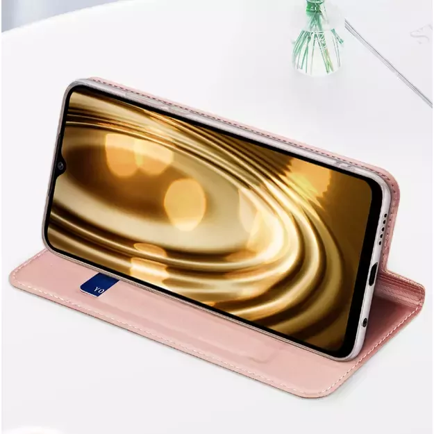 Dux Ducis Skin Pro case for Oppo Reno 8 flip cover card wallet stand black 2