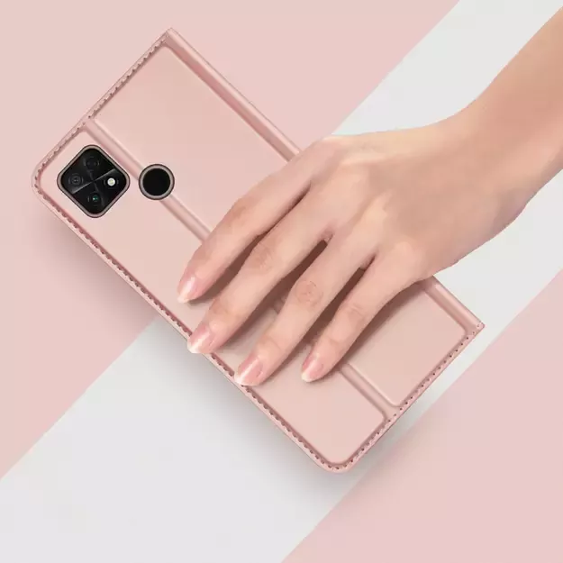 Dux Ducis Skin Pro case for Oppo Reno 8 flip cover card wallet stand black 41