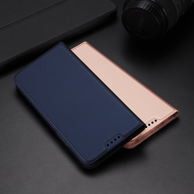 Dux Ducis Skin Pro case for Oppo Reno 8 flip cover card wallet stand black 15