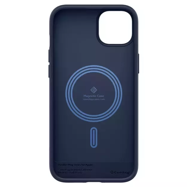 Caseology Parallax Mag Case with MagSafe for iPhone 14 Plus - Navy 6
