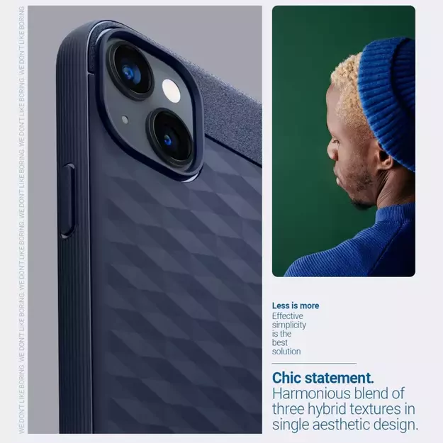 Caseology Parallax Mag Case with MagSafe for iPhone 14 Plus - Navy 22
