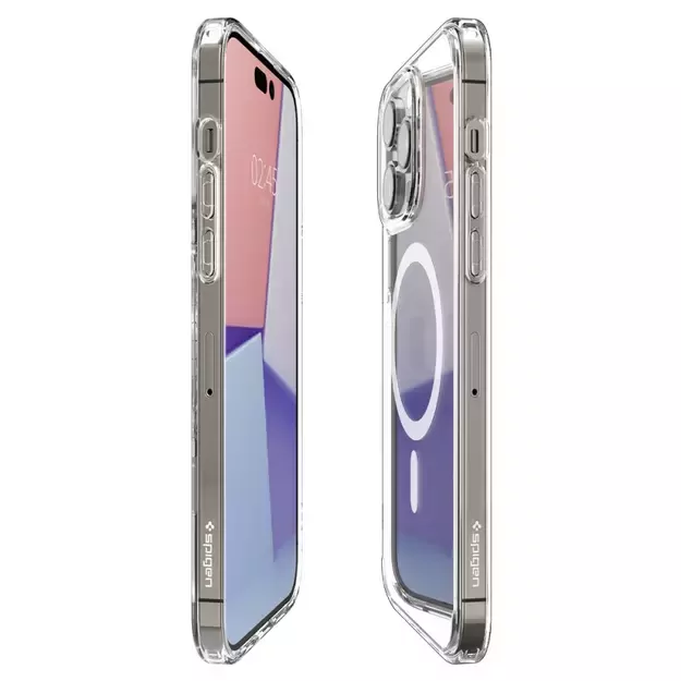 Spigen Ultra Hybrid Mag Case with MagSafe for iPhone 14 Pro Max - Clear/White 23