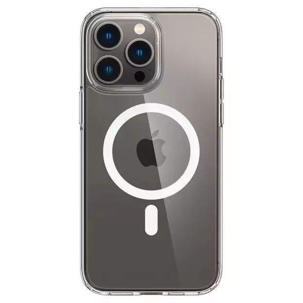 Spigen Ultra Hybrid Mag Case with MagSafe for iPhone 14 Pro Max - Clear/White 31