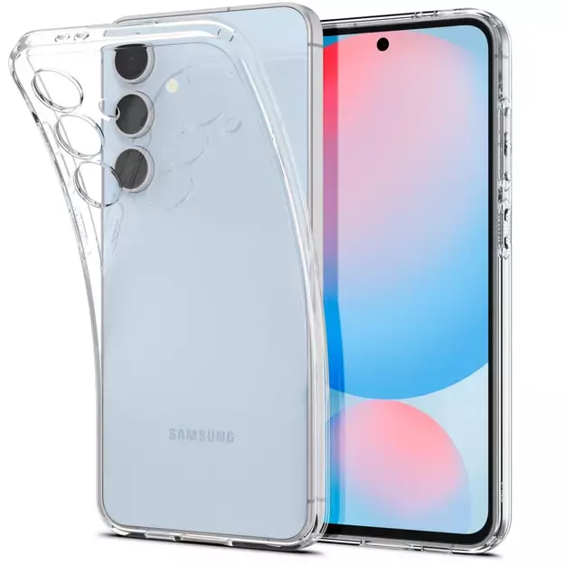 Spigen Liquid Crystal Case for Samsung Galaxy S24 FE Crystal - Transparent 1