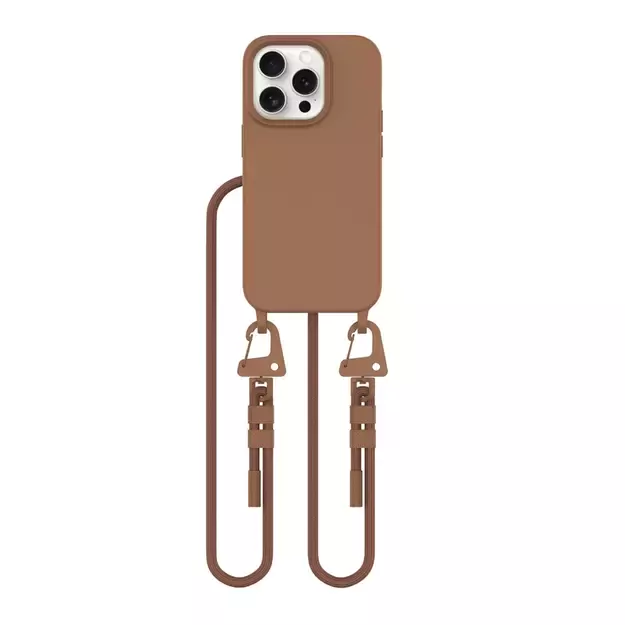 Tech-Protect MagNecklace MagSafe iPhone 15 Pro Case - Brown 6