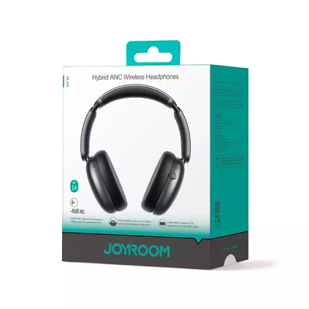 Joyroom J-Head Series JR-JH1 Wireless Headphones with ANC Bluetooth - Black 22