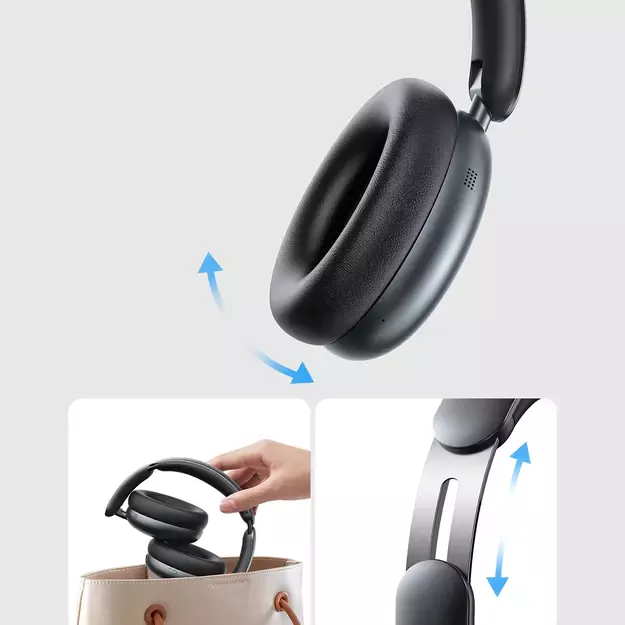 Joyroom J-Head Series JR-JH1 Wireless Headphones with ANC Bluetooth - Black 30