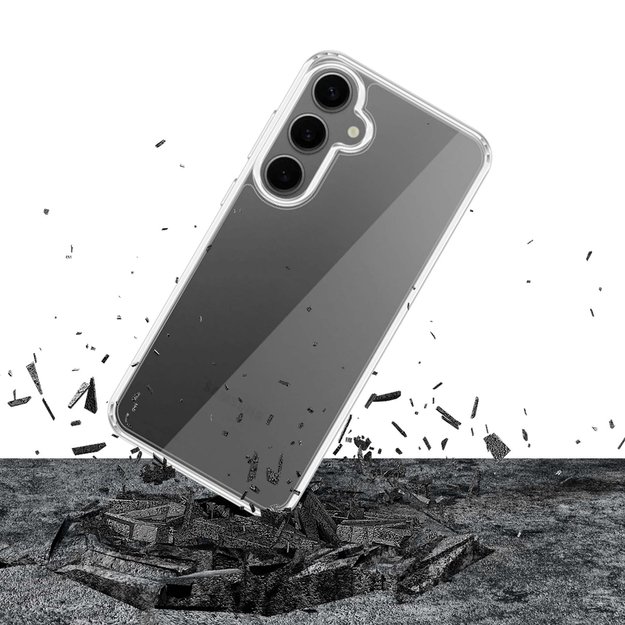 3mk Armor Case for Samsung Galaxy S25+ - Transparent 1