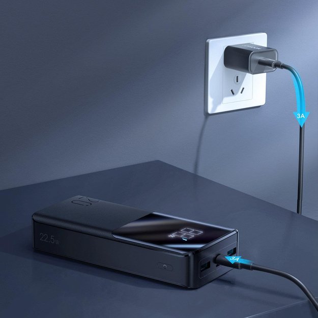 Joyroom powerbank 20000mAh 22.5W PD QC3.0 AFC black (JR-QP192) 2