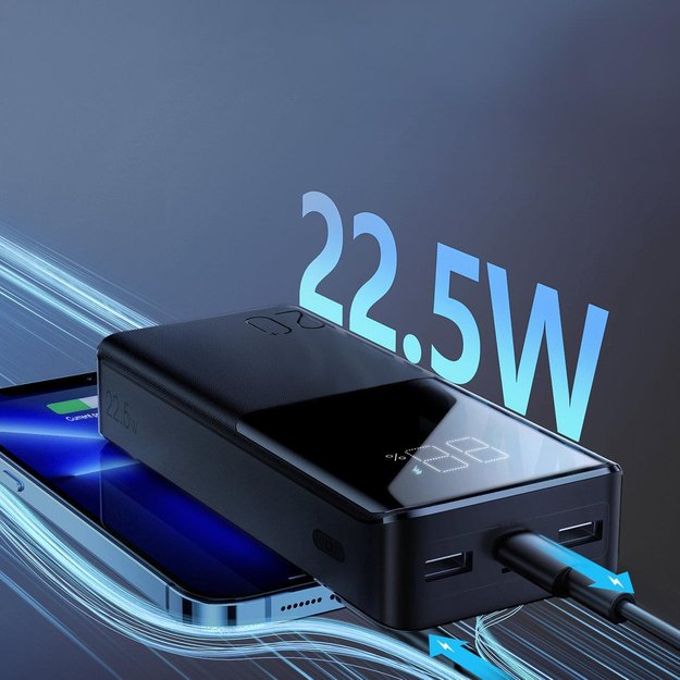 Joyroom powerbank 20000mAh 22.5W PD QC3.0 AFC black (JR-QP192) 5