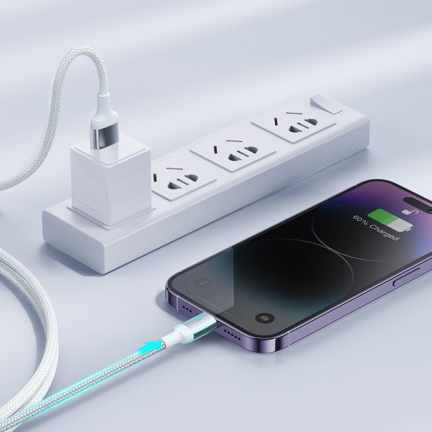Joyroom Extraordinary Series A10 Lightning / USB-C PD 20W cable 1.2 m - white 9