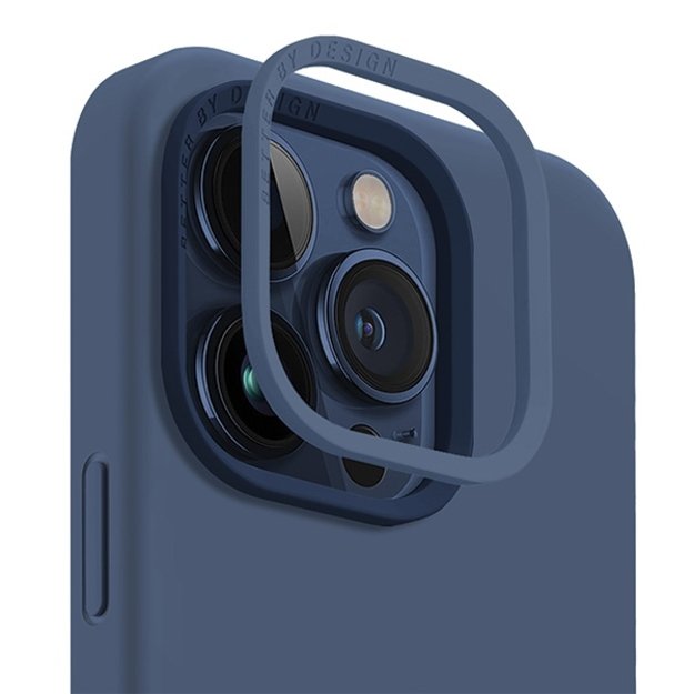 Uniq Lino Hue Magclick Charging case for iPhone 15 Pro - navy blue 2