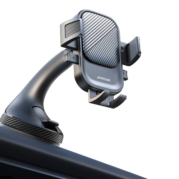 Joyroom JR-OK6 clamp phone holder for glass - black 1
