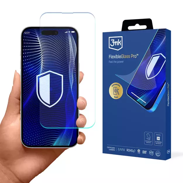 3mk FlexibleGlass Pro v2.0 hybrid glass for iPhone 17 Air