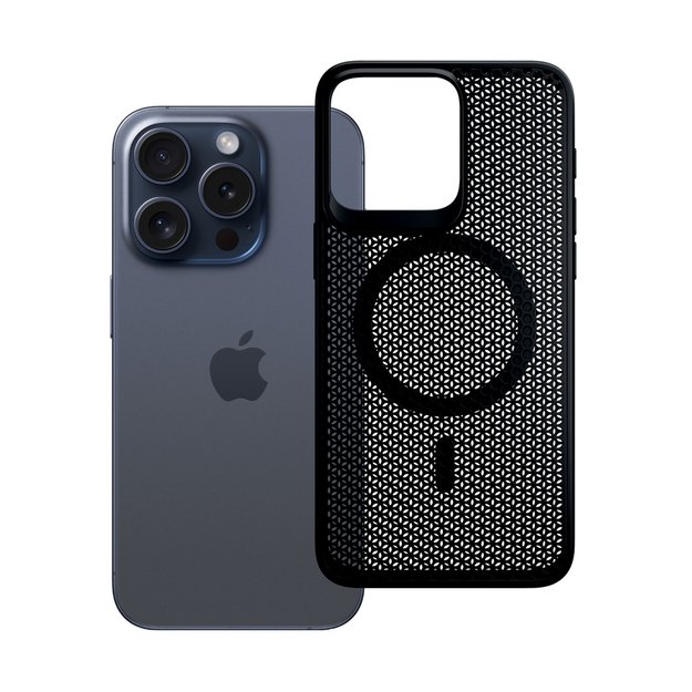 3mk COOLing MagCase Case for Apple iPhone 16 Pro Max - Black 6