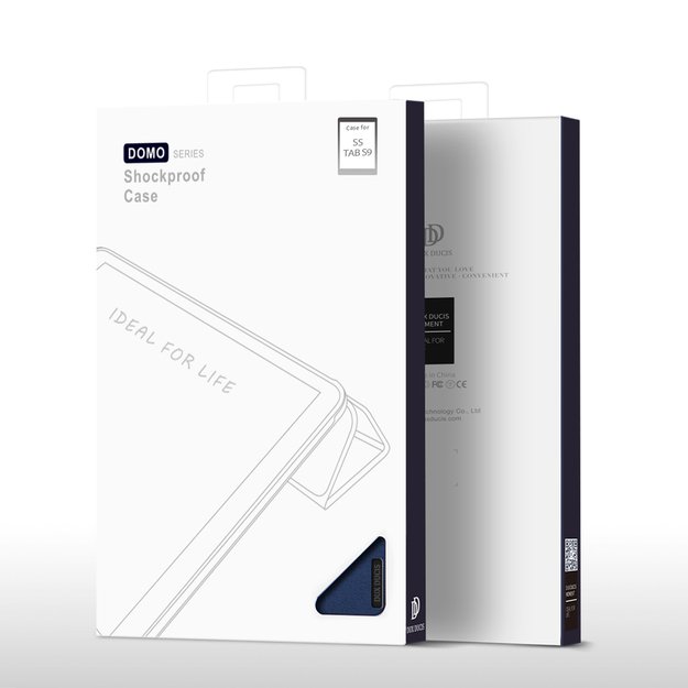 Dux Ducis Domo Samsung Galaxy Tab S9 FE case with stand - blue 11