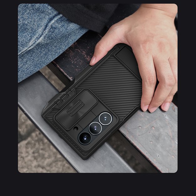 Nillkin CamShield Fold Case for Samsung Galaxy Z Fold 6 5G with Stylus Holder - Black 16