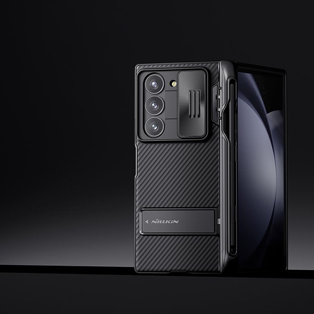 Nillkin CamShield Fold Case for Samsung Galaxy Z Fold 6 5G with Stylus Holder - Black 6