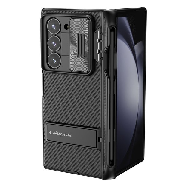 Nillkin CamShield Fold Case for Samsung Galaxy Z Fold 6 5G with Stylus Holder - Black 1