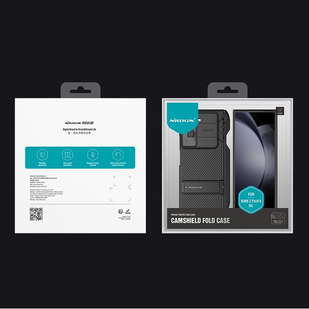 Nillkin CamShield Fold Case for Samsung Galaxy Z Fold 6 5G with Stylus Holder - Black 5