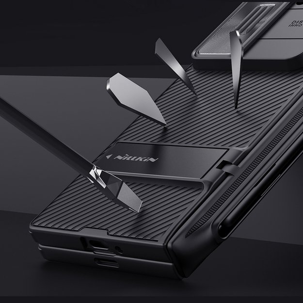 Nillkin CamShield Fold Case for Samsung Galaxy Z Fold 6 5G with Stylus Holder - Black 11