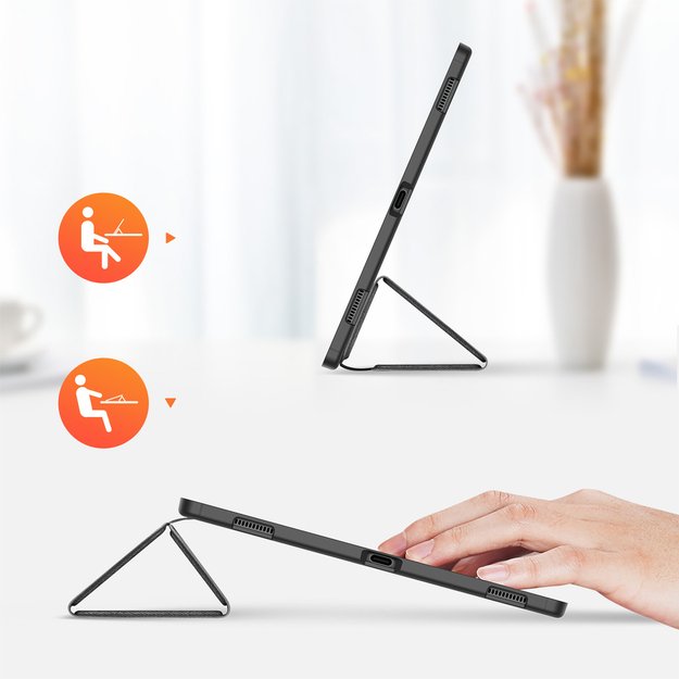 Dux Ducis Domo foldable cover for tablet with Smart Sleep function Samsung Galaxy Tab S8/S9 Ultra stand black 11