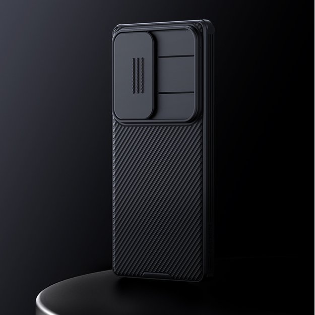 Nillkin CamShield Pro Case for Samsung S25 Ultra with Camera Cover - Black 4