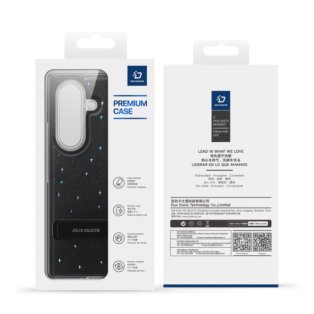 Dux Ducis Stex Case for Samsung Galaxy Z Fold7 - Black 3