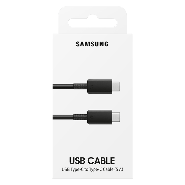 Samsung USB C cable 480Mbps 5A 1m (EP-DN975BBEGWW) - black 3