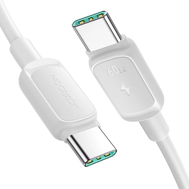 Kabel Joyroom S-A14 USB-C - USB-C 60W 1,2m - biały 2