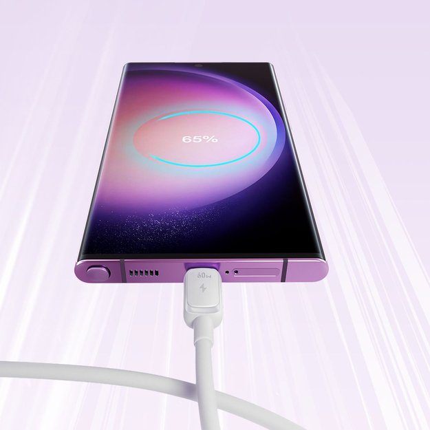Kabel Joyroom S-A14 USB-C - USB-C 60W 1,2m - biały 3