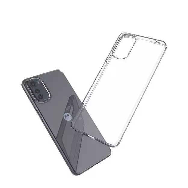 Ultra Clear 0.5mm case for Motorola Moto E32 thin cover transparent 12