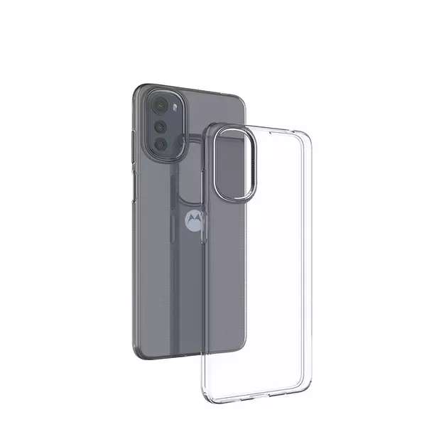 Ultra Clear 0.5mm case for Motorola Moto E32 thin cover transparent 13
