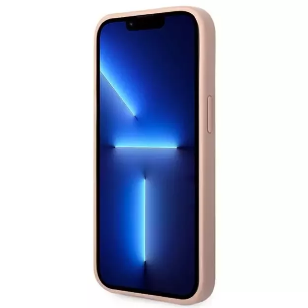 Guess GUHCP14MPSASBPI iPhone 14 Plus 6,7  różowy/pink Saffiano Strap 11