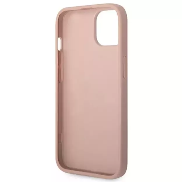 Guess GUHCP14MPSASBPI iPhone 14 Plus 6,7  różowy/pink Saffiano Strap 13