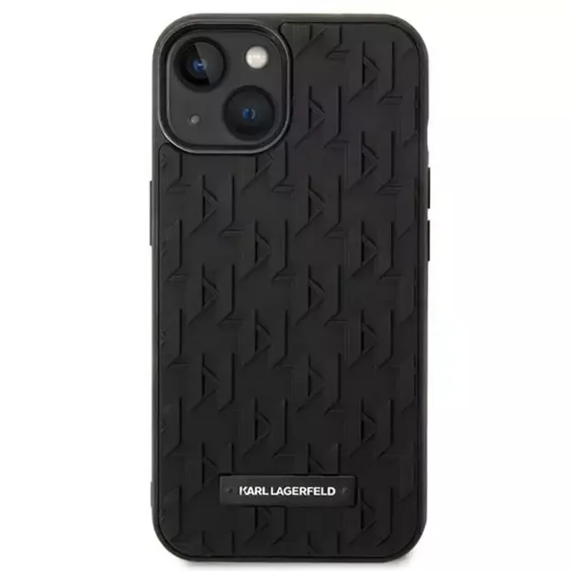Karl Lagerfeld KLHCP14MRUPKLPK iPhone 14 Plus 6,7  hardcase czarny/black 3D Monogram 9