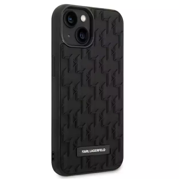 Karl Lagerfeld KLHCP14MRUPKLPK iPhone 14 Plus 6,7  hardcase czarny/black 3D Monogram 10